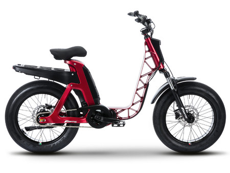 Fantic Issimo Urban Ηλεκτρικό Ποδήλατο Πόλης 20" 250W με 5 Ταχύτητες και Δισκόφρενα Κόκκινο
