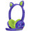 AKZ-K23 Ασύρματο Gaming Headset On Ear Blue Green