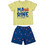 Dreams by Joyce Παιδική Πιτζάμα Βαμβακερή Καλοκαιρινή Royal Blue Lime 212308