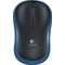 Logitech M185 Ασύρματο Mini Ποντίκι Black Dark Blue
