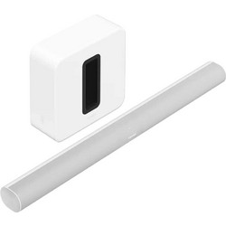 Sonos Arc Entertainment Set & Sub Soundbar 1000W 5.1.2 με Ασύρματο Subwoofer & Τηλεχειριστήριο White