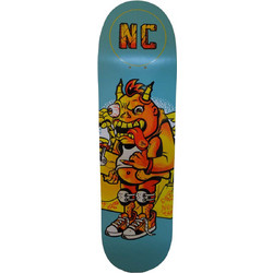 New Cult Skate Deck Monster Multi