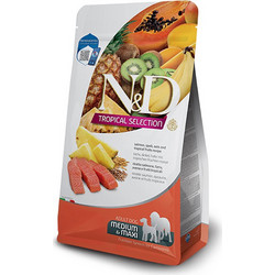 Farmina N&D Tropical Selection Medium & Max Adult with Salmon, Spelt, Oats & Tropical Fruits 10kg