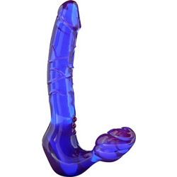 ToyJoy Bend Over Boyfriend Διπλό Dildo 24cm Μωβ