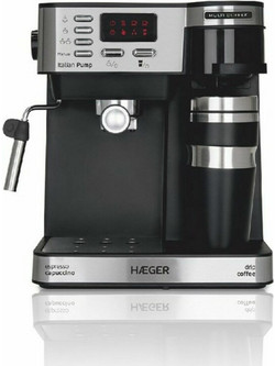 Haeger CM-145008A Μηχανή Espresso 1450W