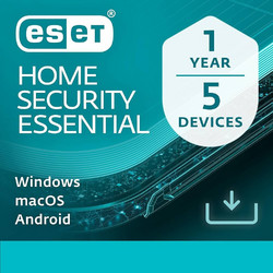 Eset Home Security Essential για 5 Συσκευές και 1 Έτος Χρήσης (Ηλεκτρονική Άδεια)