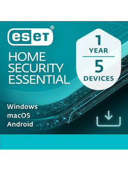 Eset Home Security Essential για 5 Συσκευές και 1 Έτος Χρήσης (Ηλεκτρονική Άδεια)