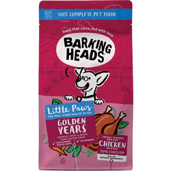 Barking Heads Little Paws Golden Years Chicken Small Breed 1.5kg