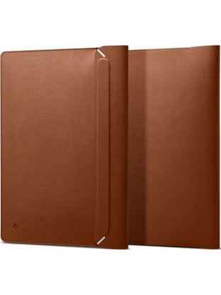 Spigen Valentinus θήκη Laptop 16" Brown