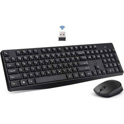 HP CS10 Black Ασύρματο Σετ Πληκτρολόγιο & Ποντίκι