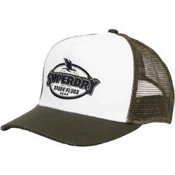 Superdry Καπέλο Jockey με Δίχτυ Snapback Υφασμάτινο Χακί W9010176A-43E