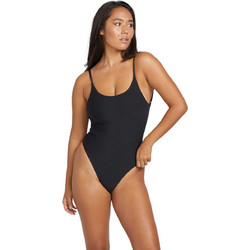 Volcom Simply Seamless Ολόσωμο Μαγιό Μαύρο O3012400-BLK