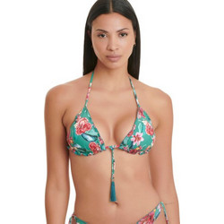 ERKA MARE Bikini Top Τριγωνάκι Floral Βεραμάν 24400