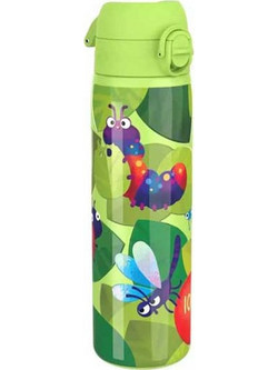 Ion8 Bugs Life Παιδικό Μπουκάλι Θερμός Ανοξείδωτο BPA Free με Καλαμάκι Lime 600ml