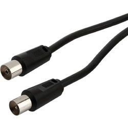 Turbo-X Καλώδιο Κεραίας Coax Male to Coax Female 2m Black KY-TA02