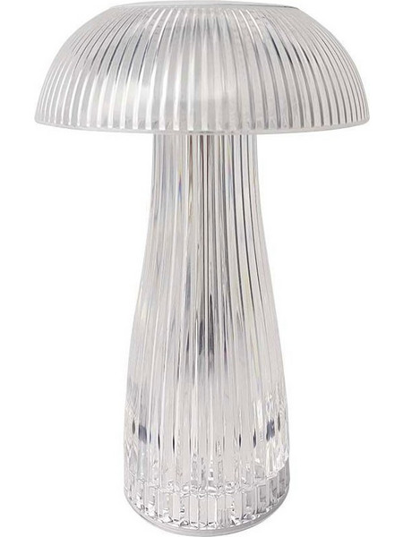 V-Tac 50LM Πορτατίφ Αφής LED με Μπαταρία Ασημί