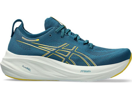 ASICS Gel-Nimbus 26 Ανδρικά Αθλητικά Παπούτσια για Τρέξιμο Πετρόλ 1011B794-402