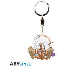 AbyStyle One Piece Acryl Luffy Gear 5th Μπρελόκ