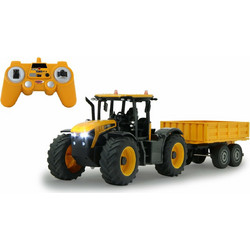Jamara JCB Fastrac With Trailer Τηλεκατευθυνόμενο Τρακτέρ 1:24 405305