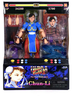 Jada Street Fighter II Chun-Li Φιγούρα Δράσης για 13+ Ετών 15cm