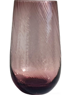HFA Σετ Ποτήρια Νερού Γυάλινα Style Purple 580ml 6τμχ 5420313