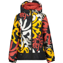 Icepeak Luling Παιδικό Μπουφάν Χειμωνιάτικο Softshell Αδιάβροχο Αντιανεμικό Μαύρο 50032678I-990