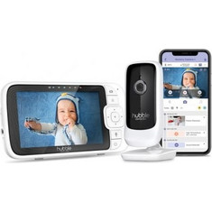 Hubble Connected Pal Link Premium Ασύρματη Ενδοεπικοινωνία Μωρού με Κάμερα & Οθόνη 5" Wi-Fi και Αμφίδρομη Ομιλία