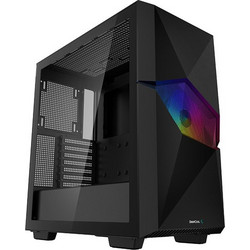 Deepcool Cyclops Black Midi Tower Κουτί Υπολογιστή RGB με Πλαϊνό Παράθυρο