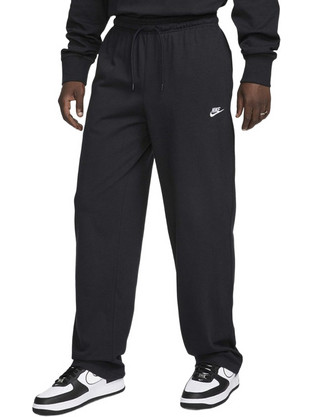 Nike Sportswear Club Ανδρικό Παντελόνι Φόρμας Fleece Μαύρο FQ4332-010