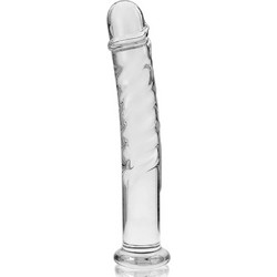 Ibiza Nebula Series 16 Borosilicate Ρεαλιστικό Dildo 18.5cm Clear