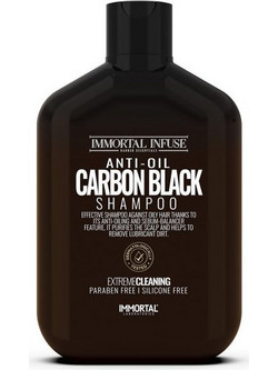 Immortal Infuse Carbon Black Σαμπουάν για Επανόρθωση για Λιπαρά Μαλλιά 500ml