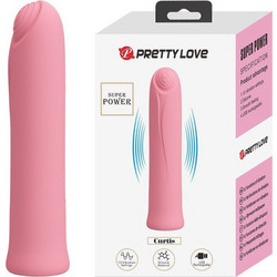 Pretty Love Curtis Mini Δονητής Bullet 10cm Ροζ