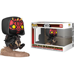 Funko Pop! Star Wars 705 Darth Maul on Bloodfin Speeder