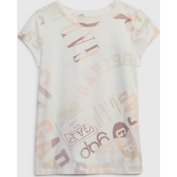 Gap Παιδικό T-Shirt Κοντομάνικο Εκρού 622296003