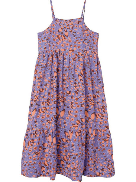 Name It Παιδικό Φόρεμα Floral Λιλά 13229371