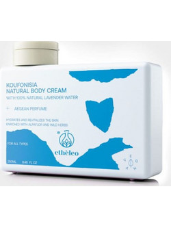 Etheleo Natural Koufonisia Ενυδατική Κρέμα Σώματος 250ml