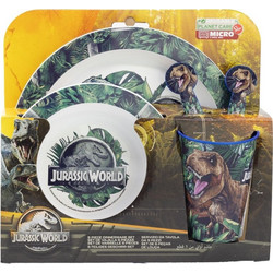 Stor Jurassic World Παιδικό Σετ Φαγητού 5τμχ