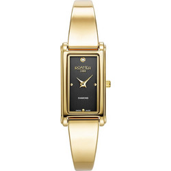 Roamer Elegance Diamond Γυναικείο Ρολόι με Χρυσό Μεταλλικό Μπρασελέ 866845485520