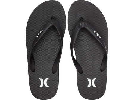 Hurley Icon Solid Ανδρικές Σαγιονάρες Μαύρες MSA000054-H010
