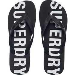 Superdry Code Essential Ανδρικές Σαγιονάρες Μαύρες MF310186A-02A