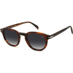 David Beckham DB1007 S0CJ9O Ανδρικά Γυαλιά Ηλίου Τετράγωνα Κοκάλινα Ταρταρούγα με Μαύρο Degradee Φακό