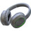Gjby CA-039 Ενσύρματα & Ασύρματα Bluetooth Ακουστικά Over Ear Γκρι