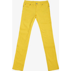 Cheap Monday Υφασμάτινο Γυναικείο Παντελόνι Slim Εφαρμογή Κίτρινο 100-CM1