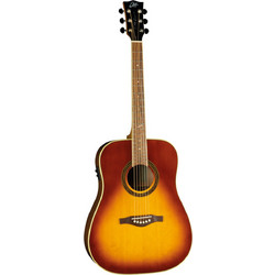 Eko Guitars One D150E Vintage Burst