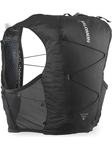 Salomon Active Skin Τσάντα Πλάτης για Τρέξιμο Μαύρη LC2177800