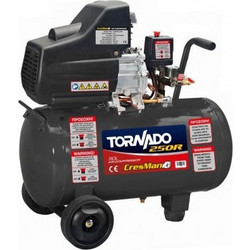 Cresman Tornado 250R Κομπρεσέρ Αέρος Μονοφασικό 50lt 3hp