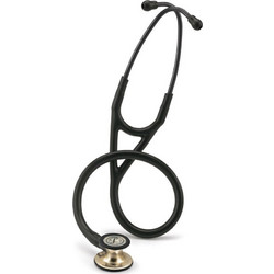 3M Littmann Cardiology IV Παιδιατρικό Καρδιολογικό Στηθοσκόπιο Non Chill με Διπλό Κώδωνα Black Champagne Finish 6179