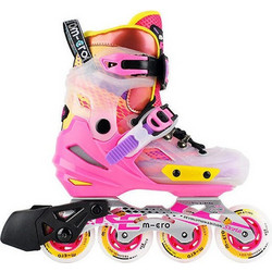 Micro Mis-Re Inline Αυξομειούμενα Rollers Παιδικά Ροζ
