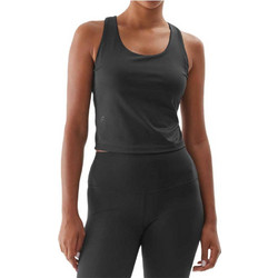 4F Γυναικείο Αθλητικό Crop Top Ανθρακί 4FWAW24TFSLF422-20S