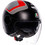 AGV Eteres Scaglieri Black Red Grey Κράνος Μηχανής Jet 1345gr